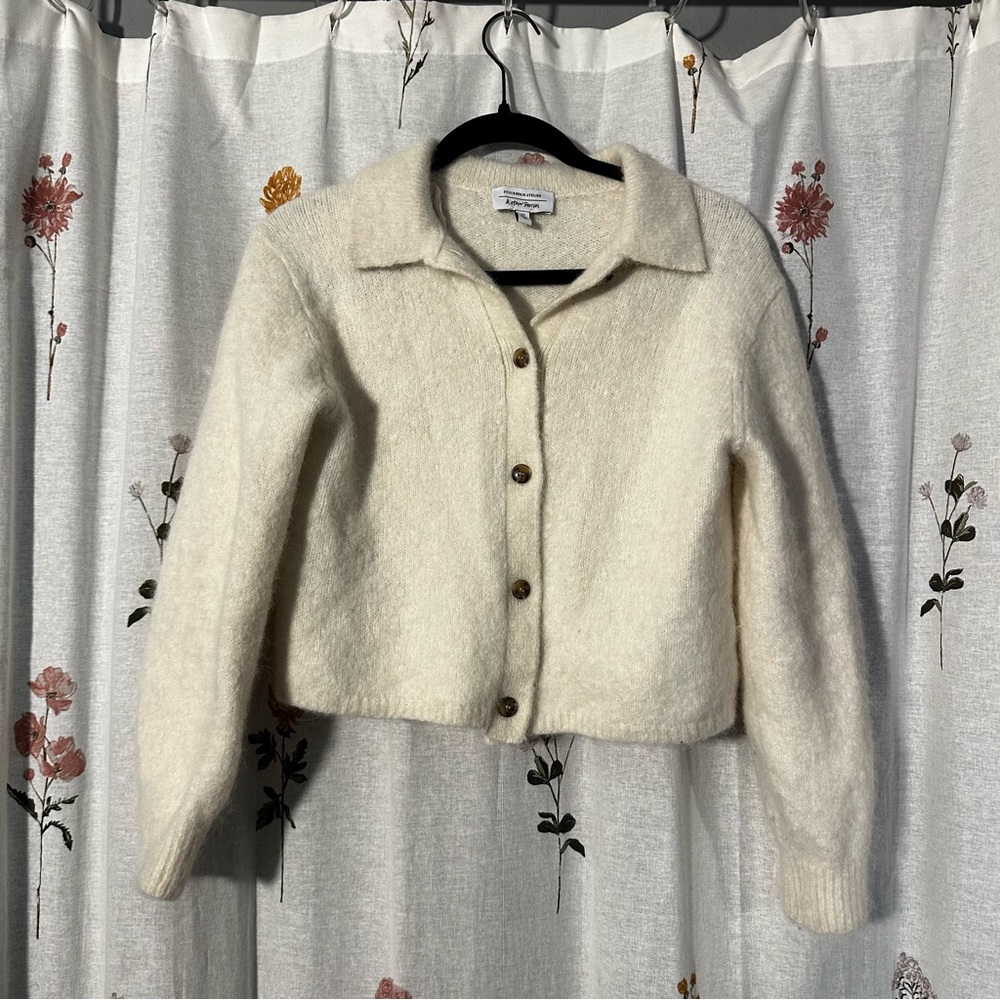 & Other Stories Alpaca Blend Button Down Cardigan size small